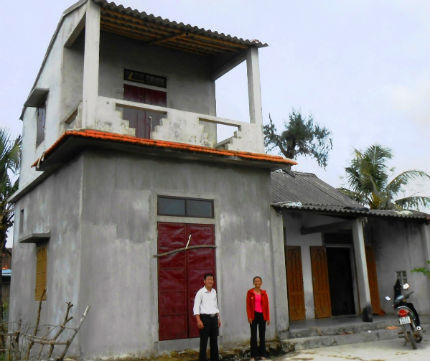 Mong thêm chòi bê tông để người Quảng Bình vững tâm vượt lũ